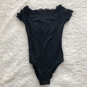 Black Lace Leotard
